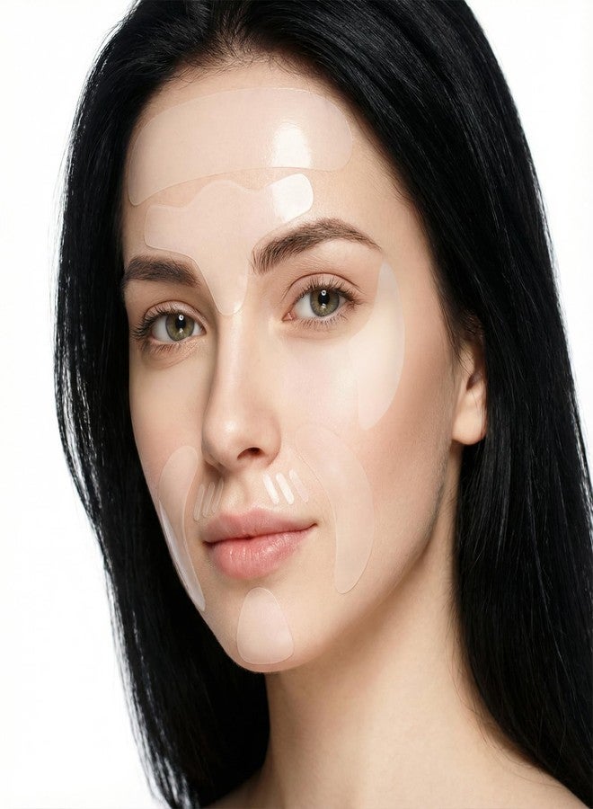 Sibba 200Pcs Facial Wrinkle Patches, Overnight Anti-Aging Facial Stickers Face Tape for Forehead Lines, Frown Areas, Smile Creases, Gentle Wrinkle Patches for All Skin Types - Image 5